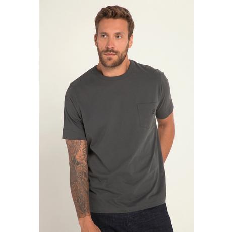 JP1880  T-shirt con certificazione OEKO-TEX, taschino, scollo a girocollo e mezze maniche 