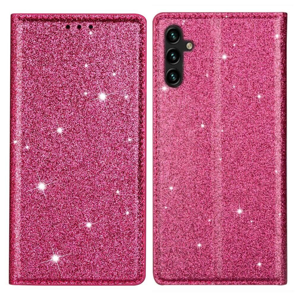 Cover-Discount  Galaxy A14 - Etui Flip Case Glitter 