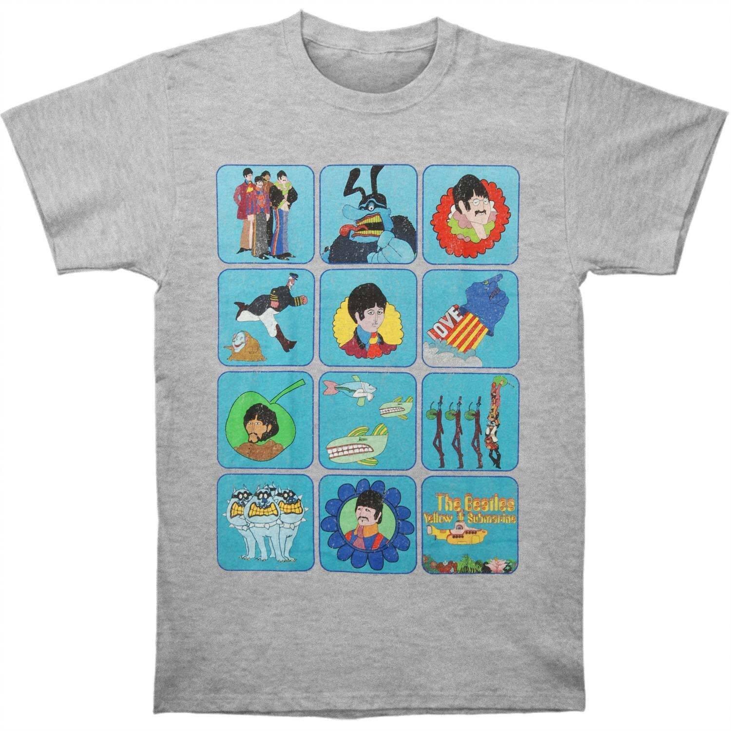 Image of Yellow Submarine Tshirt Damen Grau L