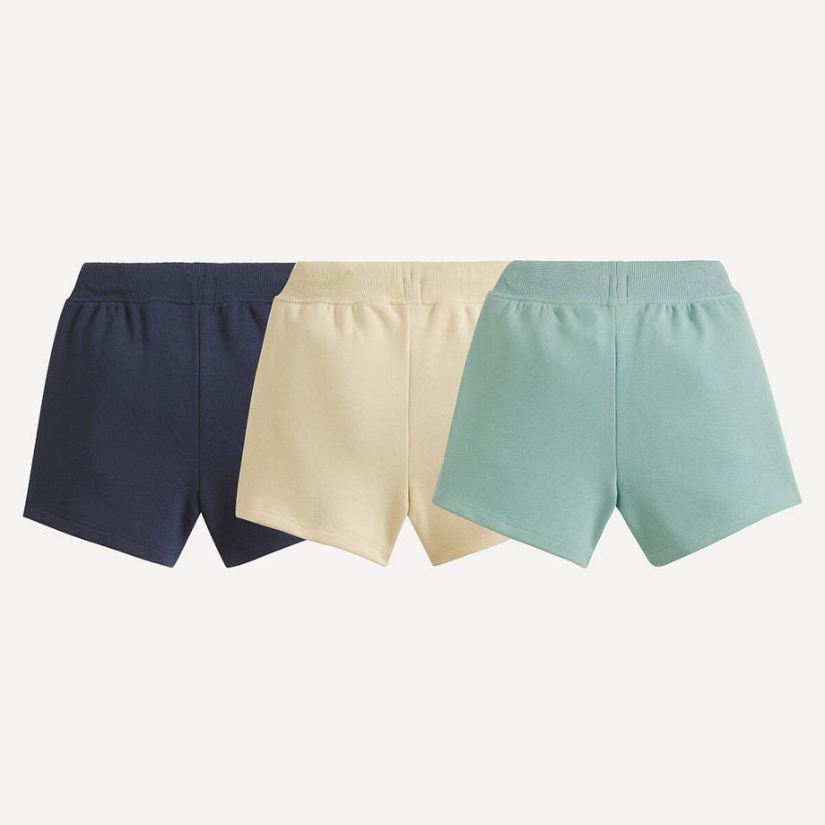 La Redoute Collections  3er-Pack Shorts aus Sweatware 