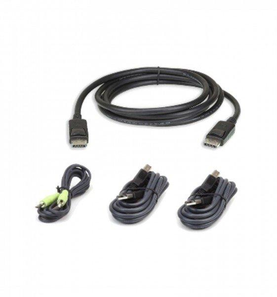 ATEN  CABLE KIT DisplayPort 1.2 /USB/SP L:3M 