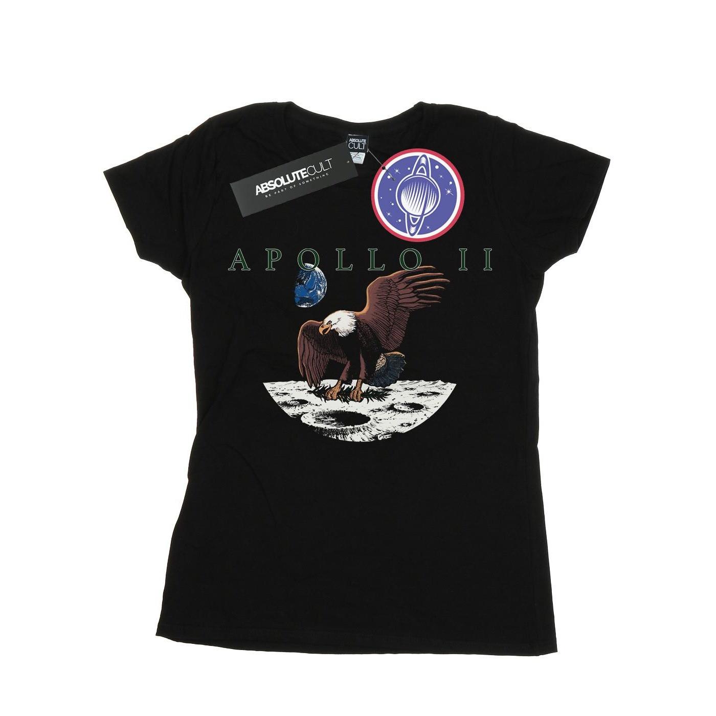 Image of Apollo 11 Vintage Tshirt Damen Schwarz XL