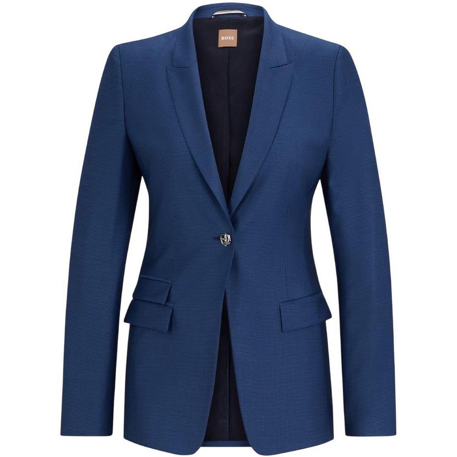 Blazer, Einreihig, Schmal