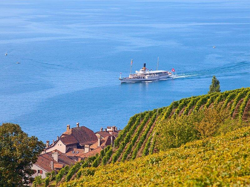 Smartbox  Biglietti per la Seconda Classe sulla crociera panoramica del Lavaux per 2 - Cofanetto regalo 