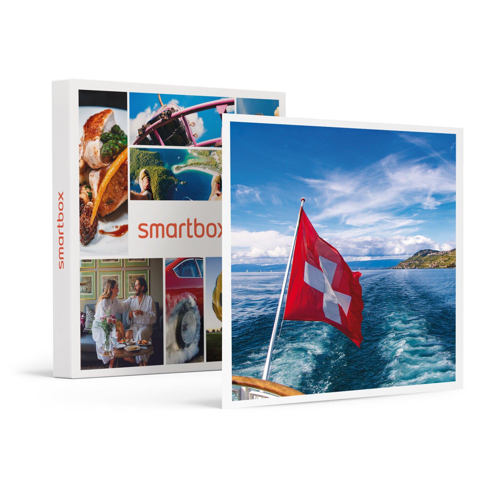 Image of Bezaubernde Panoramaschifffahrt Auf Dem Genfersee Für 2 Personen - Geschenkbox Unisex