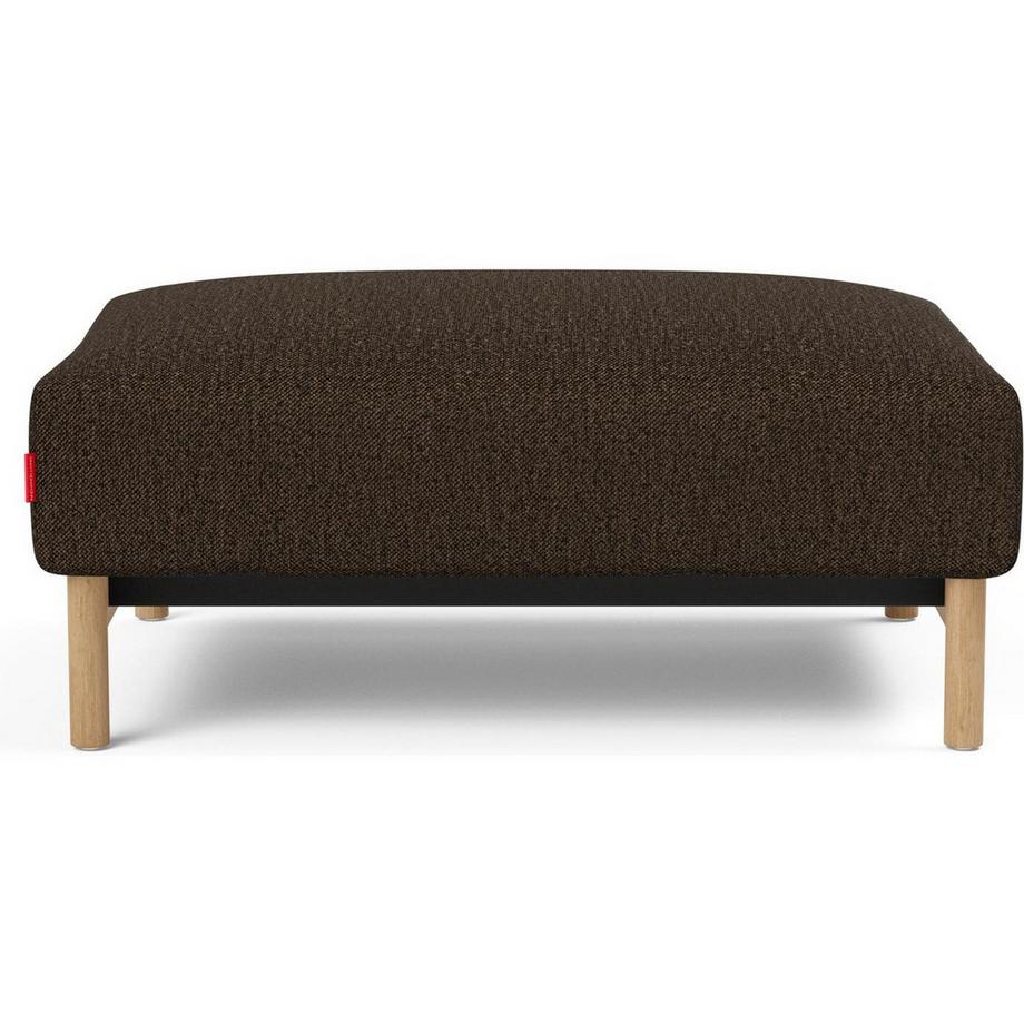Innovation Living Ottoman Malloy Wood - Taura Chocco  
