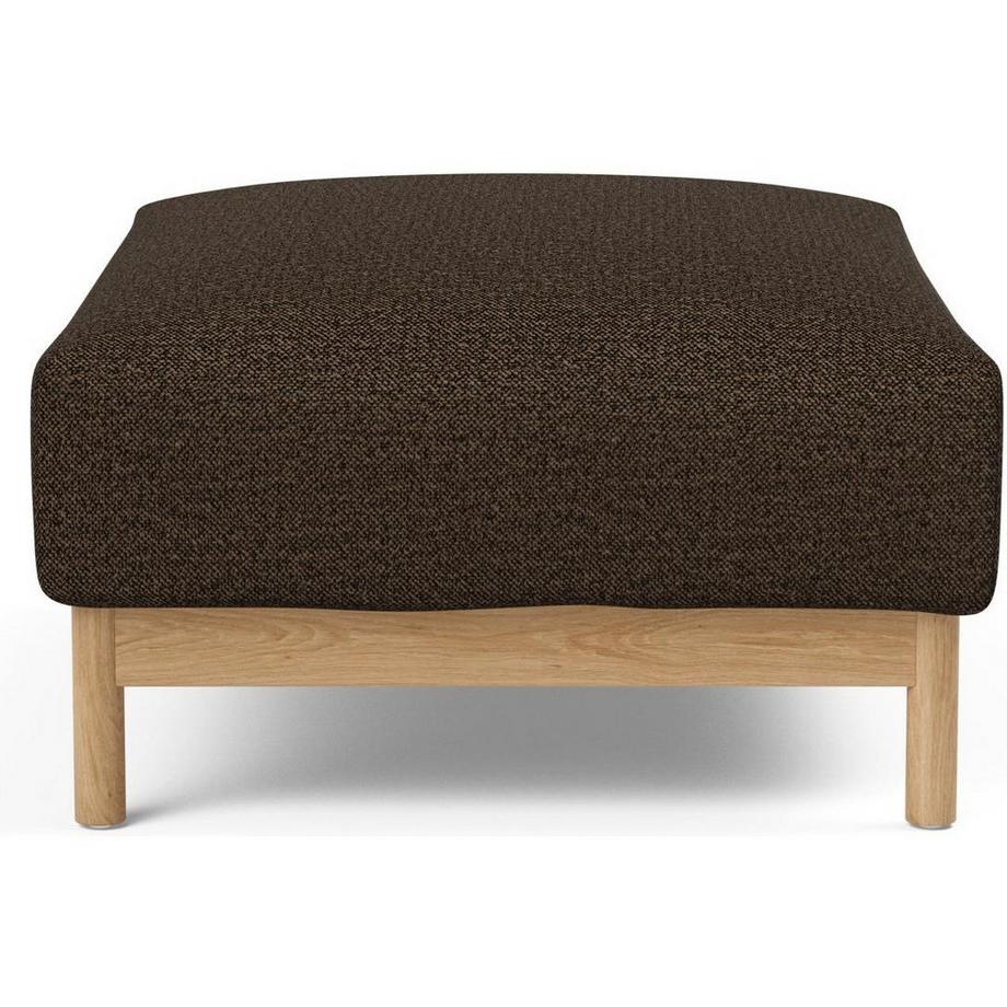Innovation Living Ottoman Malloy Wood - Taura Chocco  