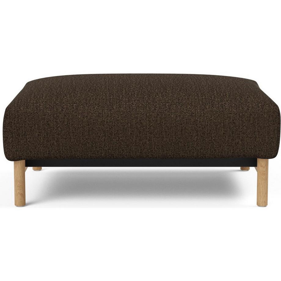 Innovation Living Ottoman Malloy Wood - Taura Chocco  