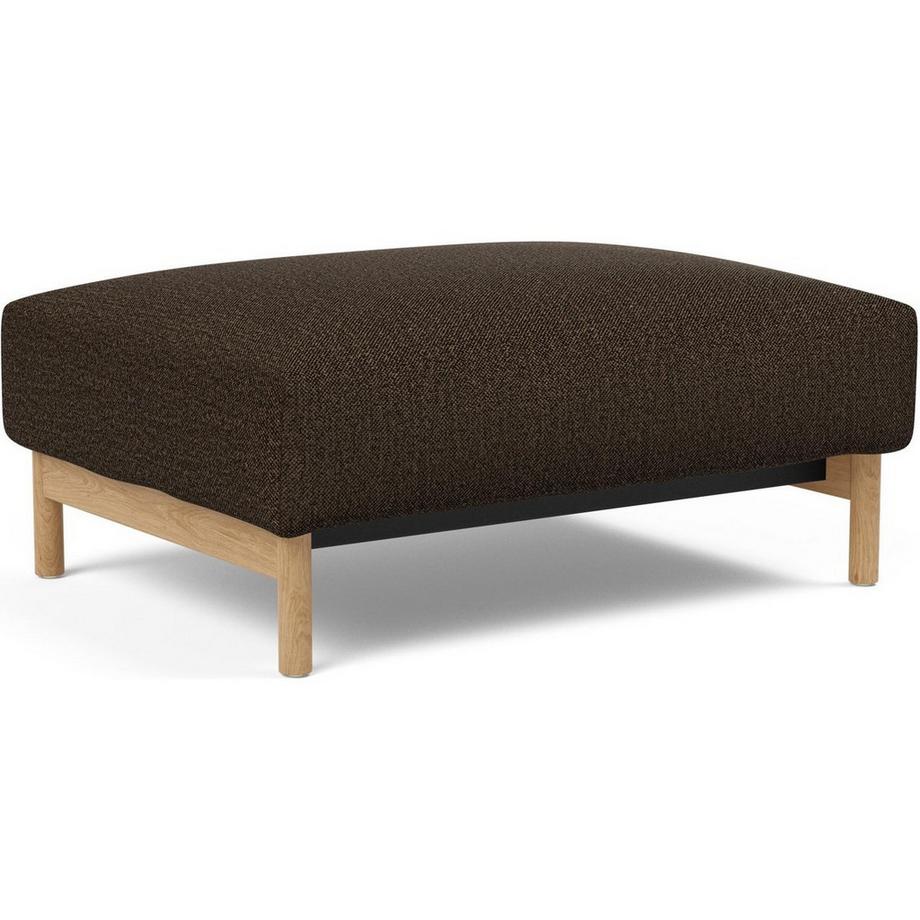 Innovation Living Ottoman Malloy Wood - Taura Chocco  