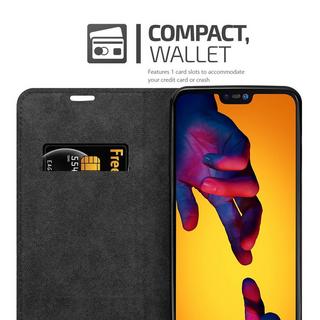 Cadorabo  Housse compatible avec Huawei P20 LITE 2018 / NOVA 3E - Coque de protection avec fermeture magnétique, fonction de support et compartiment pour carte 