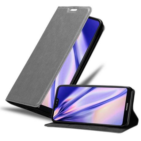 Cadorabo  Housse compatible avec Huawei P20 LITE 2018 / NOVA 3E - Coque de protection avec fermeture magnétique, fonction de support et compartiment pour carte 