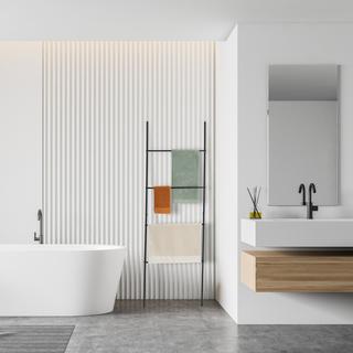 Northix Porte-serviettes échelle à 4 échelons  