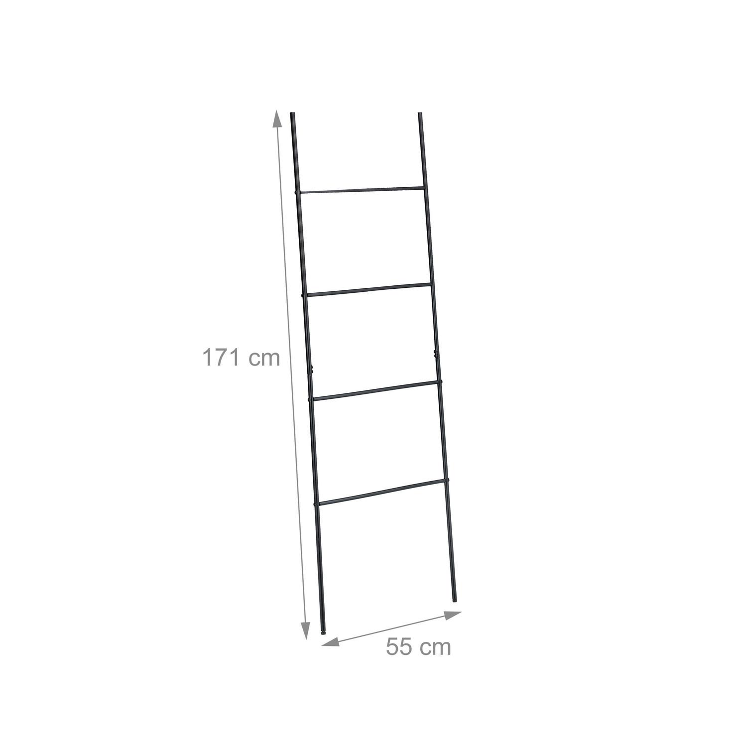 Northix Porte-serviettes échelle à 4 échelons  