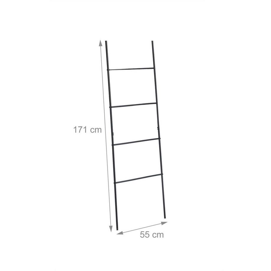 Northix Porte-serviettes échelle à 4 échelons  