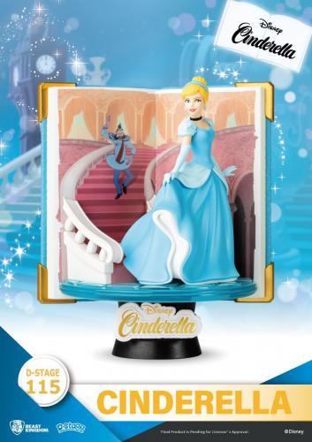 Beast Kingdom  Statua Disney D-Stage Story Book Cinderella 14cm 