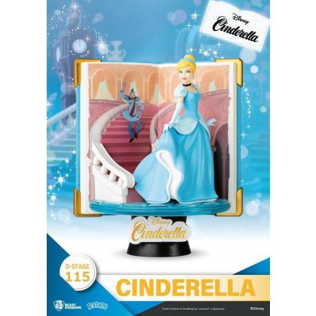 Beast Kingdom  Statua Disney D-Stage Story Book Cinderella 14cm 