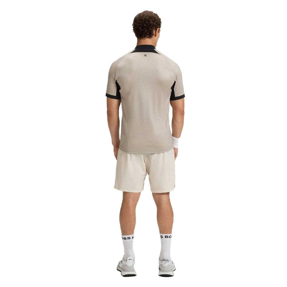 BOSS Matchball Maglietta Polo Aderente Maniche Corte  
