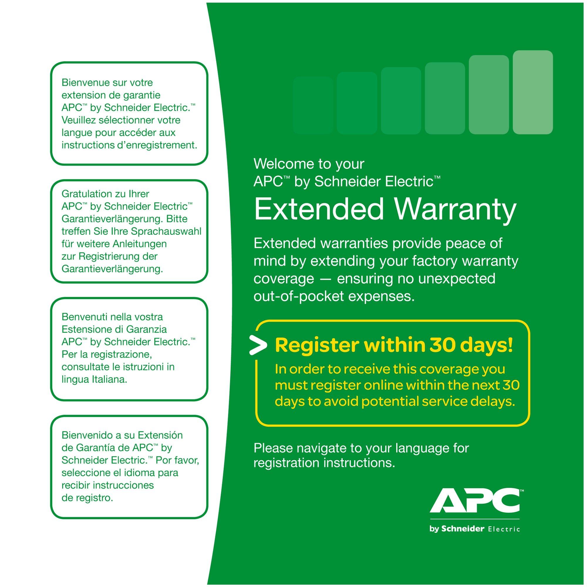 Apc  Service Pack 3 Year Extended Warranty 