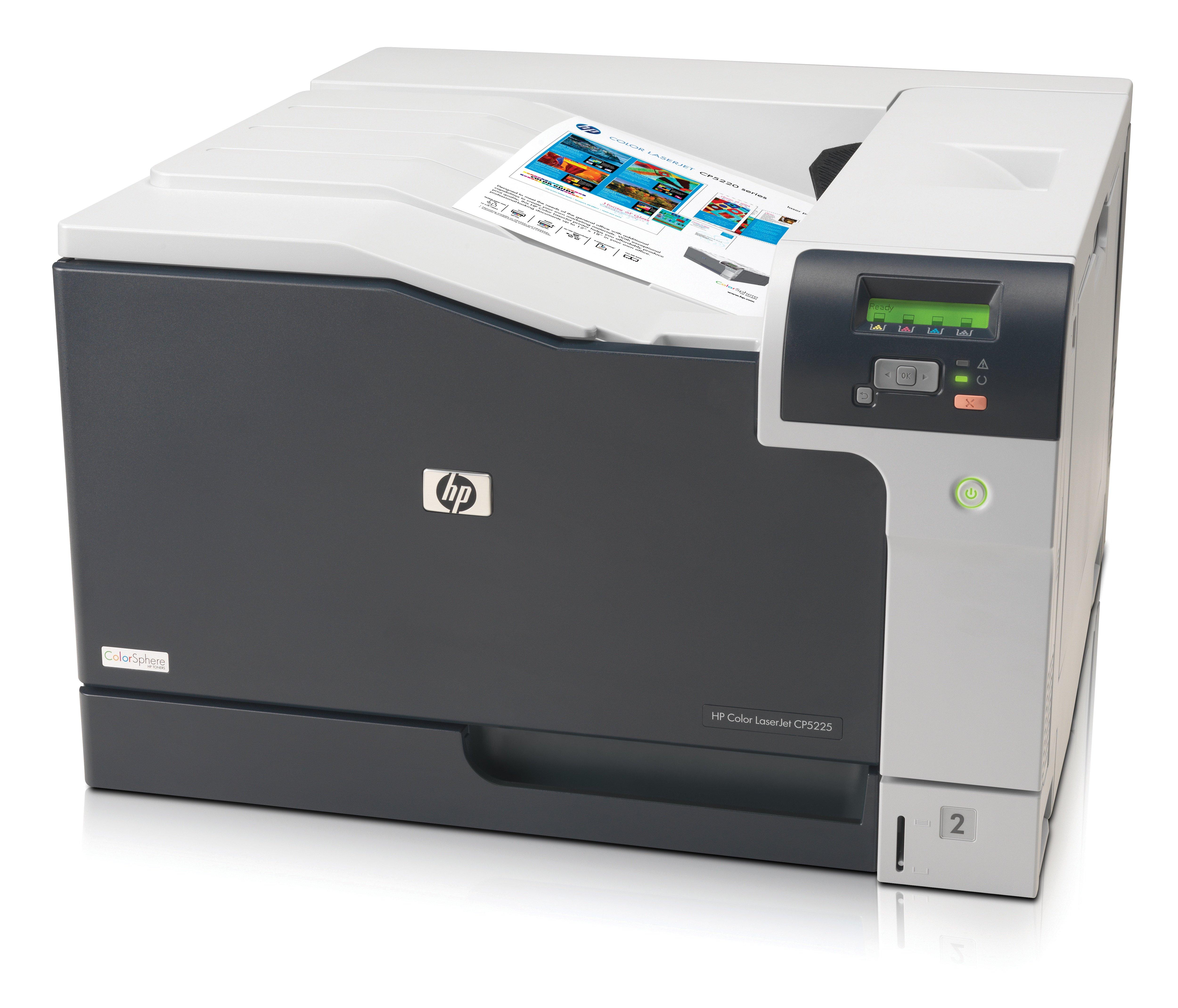 Hewlett-Packard  Color LaserJet Professional CP5225n Drucker, 