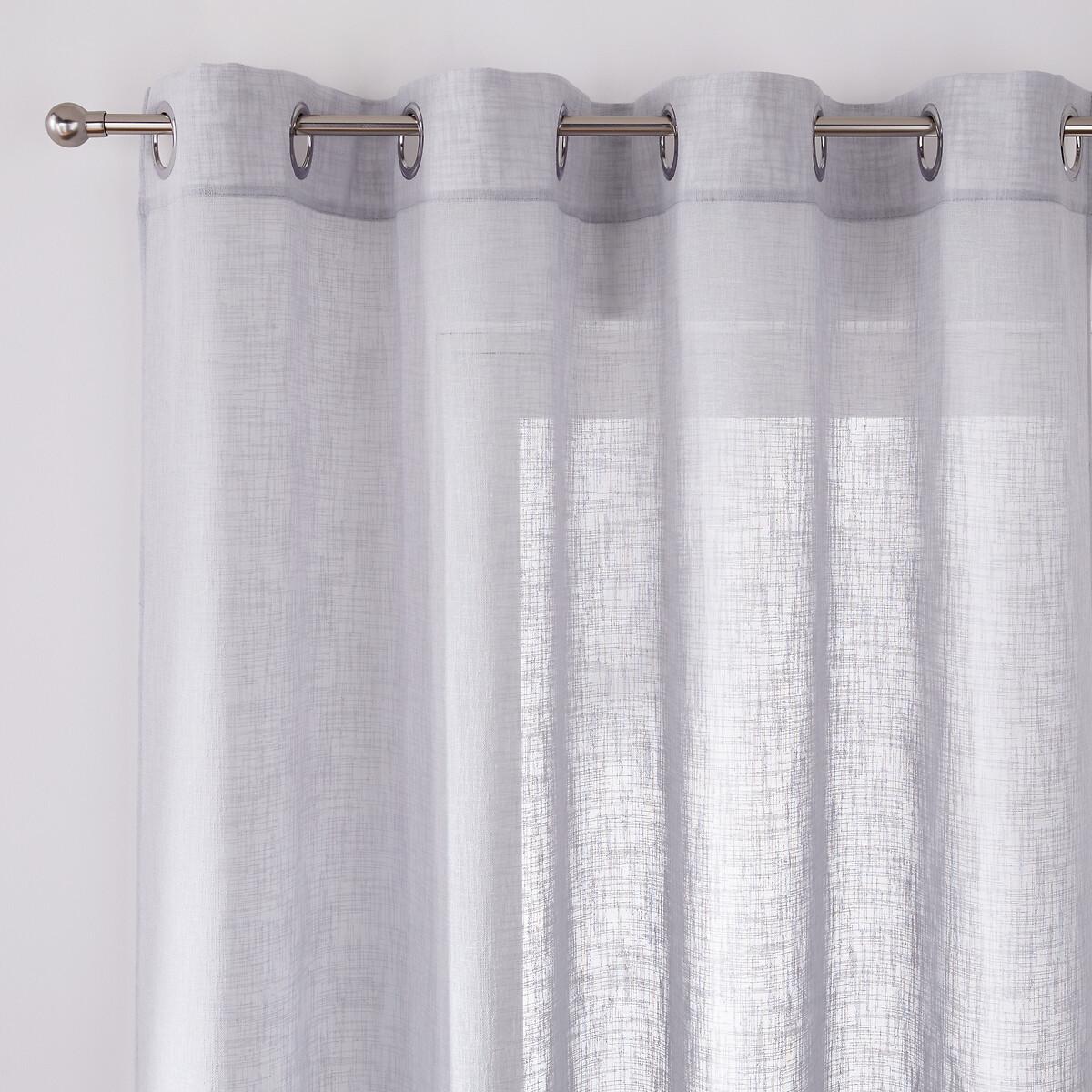 Image of Vorhang Nyong Mit Ösen Unisex Grau 140x180 cm