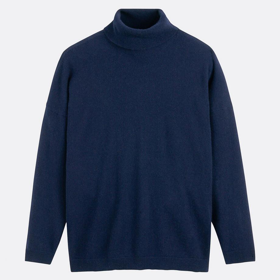 La Redoute Collections Pull Col Roulé Cachemire Maille Fine  