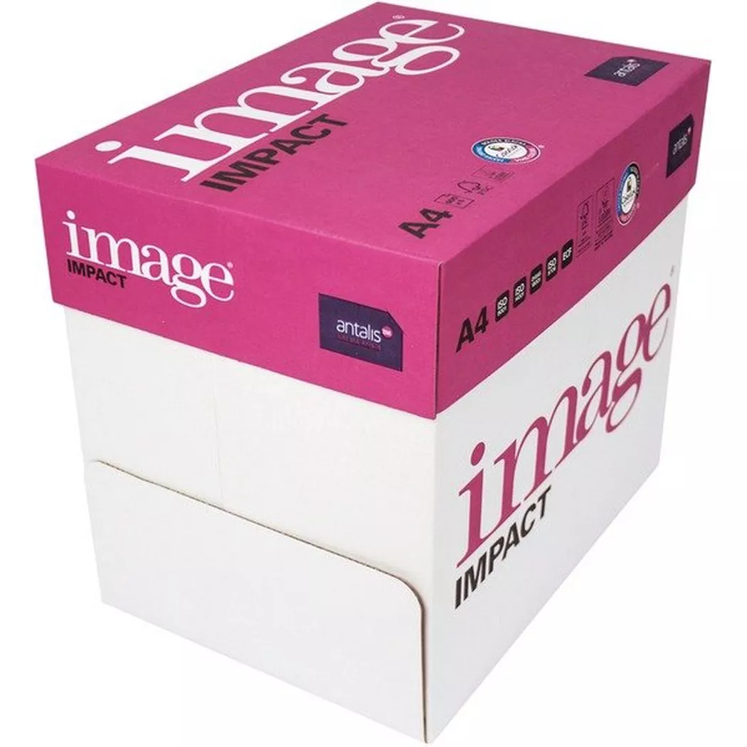 Antalis – Kopierpapier Image A4 80g, 2500 Blatt, Weiss, 1 Stück