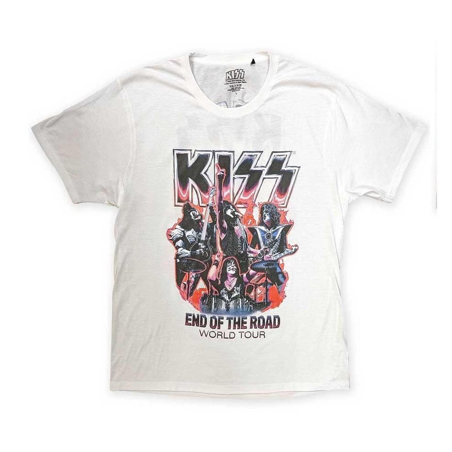 KISS  Tshirt END OF THE ROAD BAND PLAYING 