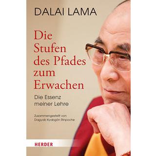 Die Stufen des Pfades zum Erwachen Dalai Lama Couverture rigide 