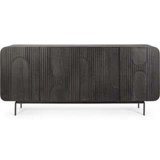 mutoni Credenza Orissa nera 180x42  