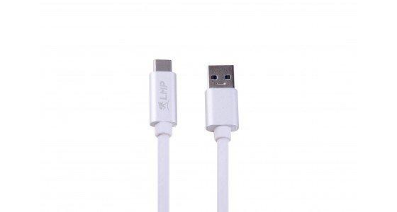 Image of LMP 16652 USB Kabel 1 m USB 3.2 Gen 1 (3.1 Gen 1) USB A USB C Silber
