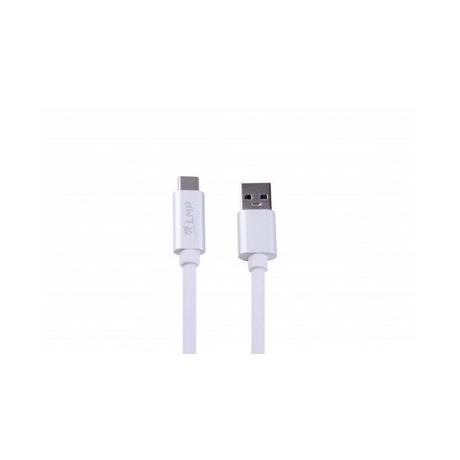 LMP  16652 USB Kabel 1 m USB 3.2 Gen 1 (3.1 Gen 1) USB A USB C Silber 