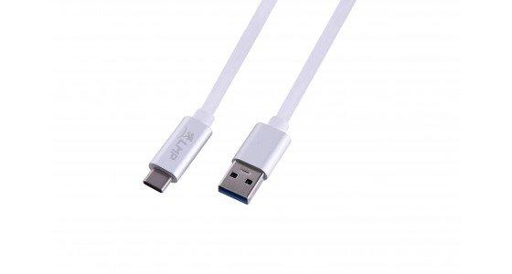 LMP  16652 câble USB 1 m USB 3.2 Gen 1 (3.1 Gen 1) USB A USB C Argent 