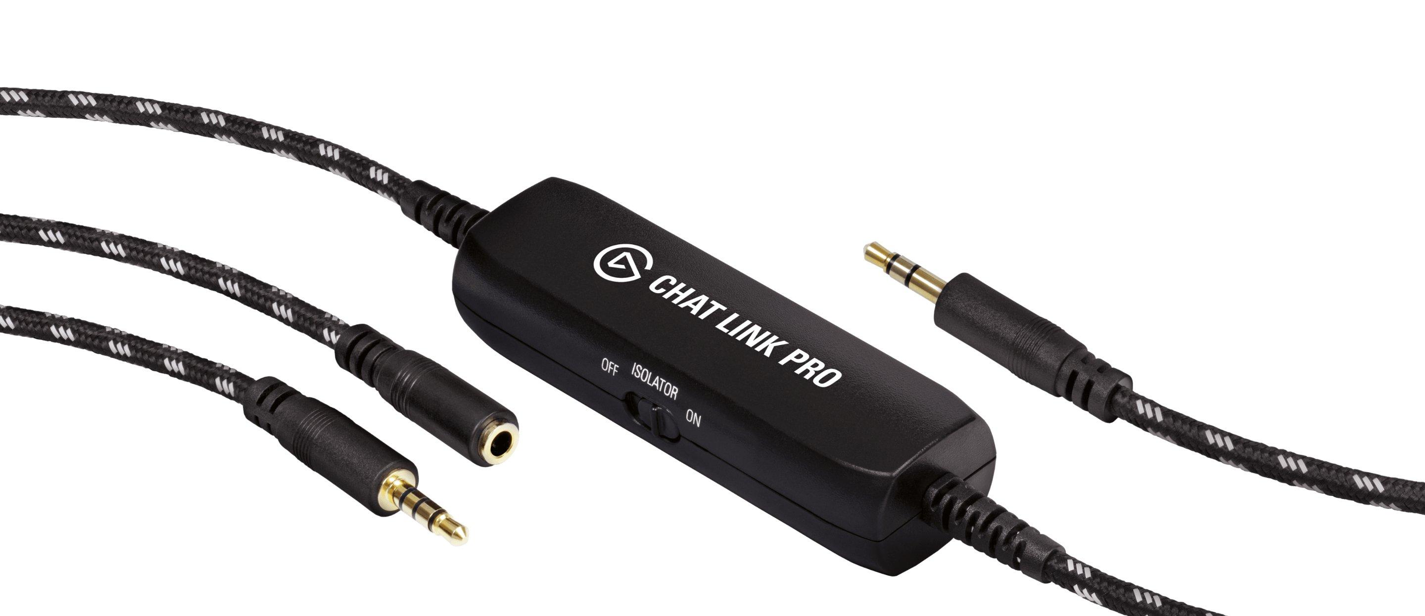 elgato  Elgato Chat Link Pro câble audio 2,5 m 3,5mm 2 x 3.5mm Noir 