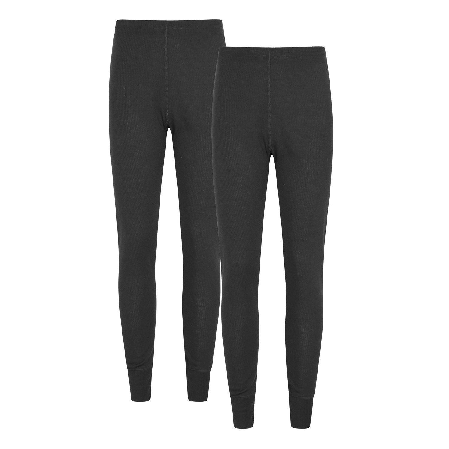 Image of Talus Leggins Mit Grundschicht 2erpack Unisex Schwarz 42