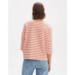 OPUS  Streifenshirt Seifen bold stripe gerader Schnitt 