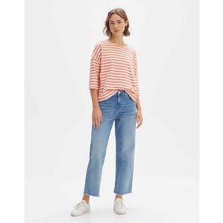 OPUS  Streifenshirt Seifen bold stripe gerader Schnitt 