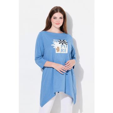 maglia, PURE, scollo a barchetta, manica 3/4, cotone biologico