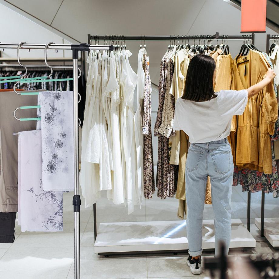 B2X Set di 4 grucce per pantaloni multiple  