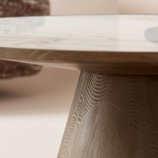 Calicosy Couchtisch aus Eiche und Marmor - MAFRA  