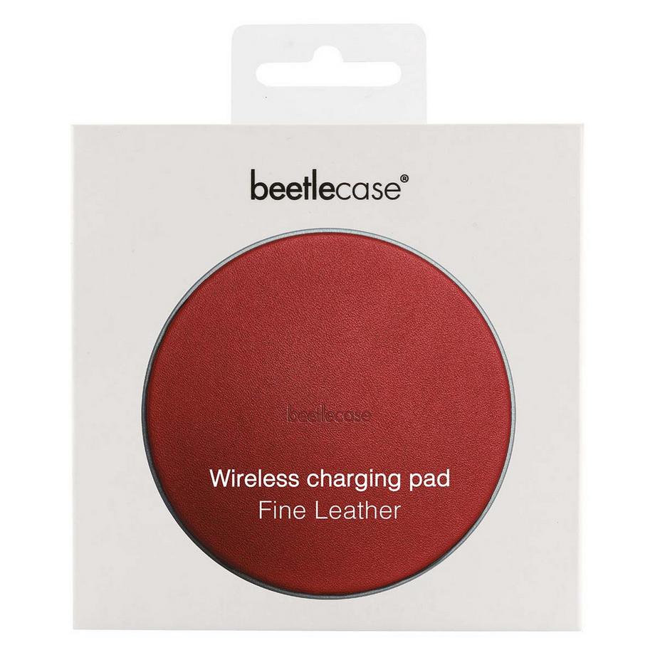 BeetleCase  Leder Induktionsladegerät 10W 