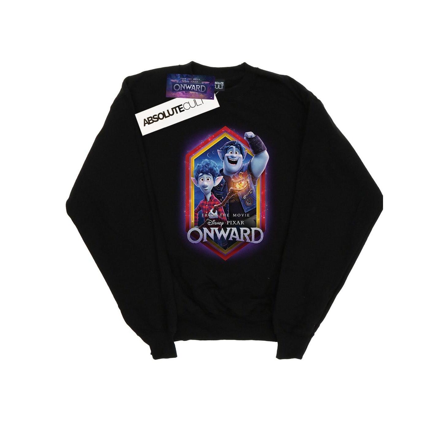 Image of Onward Brothers Crest Sweatshirt Herren Schwarz L