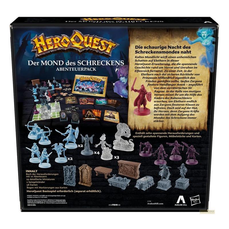 Hasbro  HeroQuest Der Mond des Schreckens Abenteuerpack 