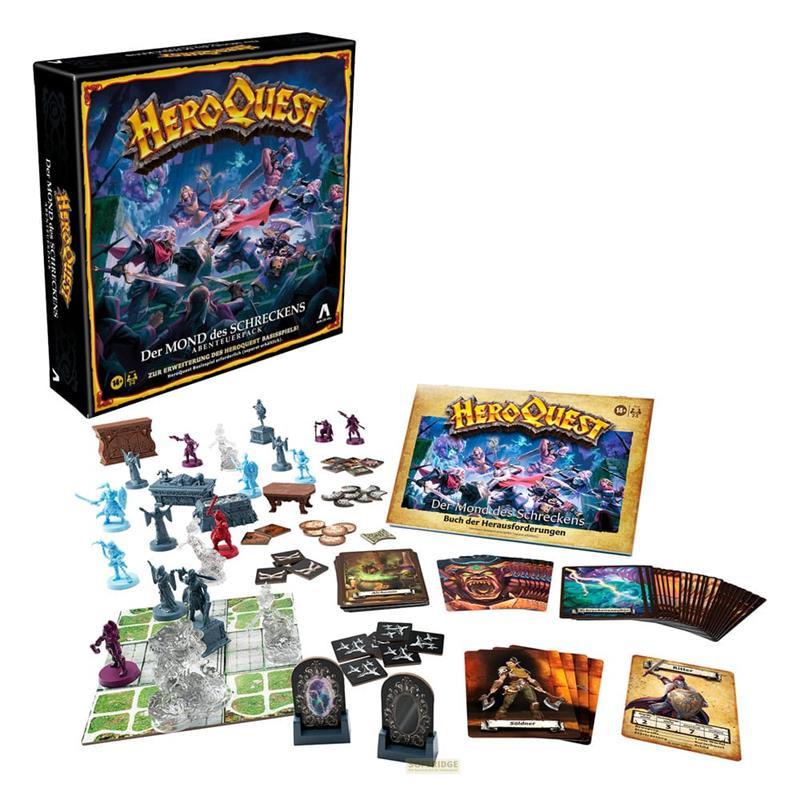 Hasbro  HeroQuest Der Mond des Schreckens Abenteuerpack 