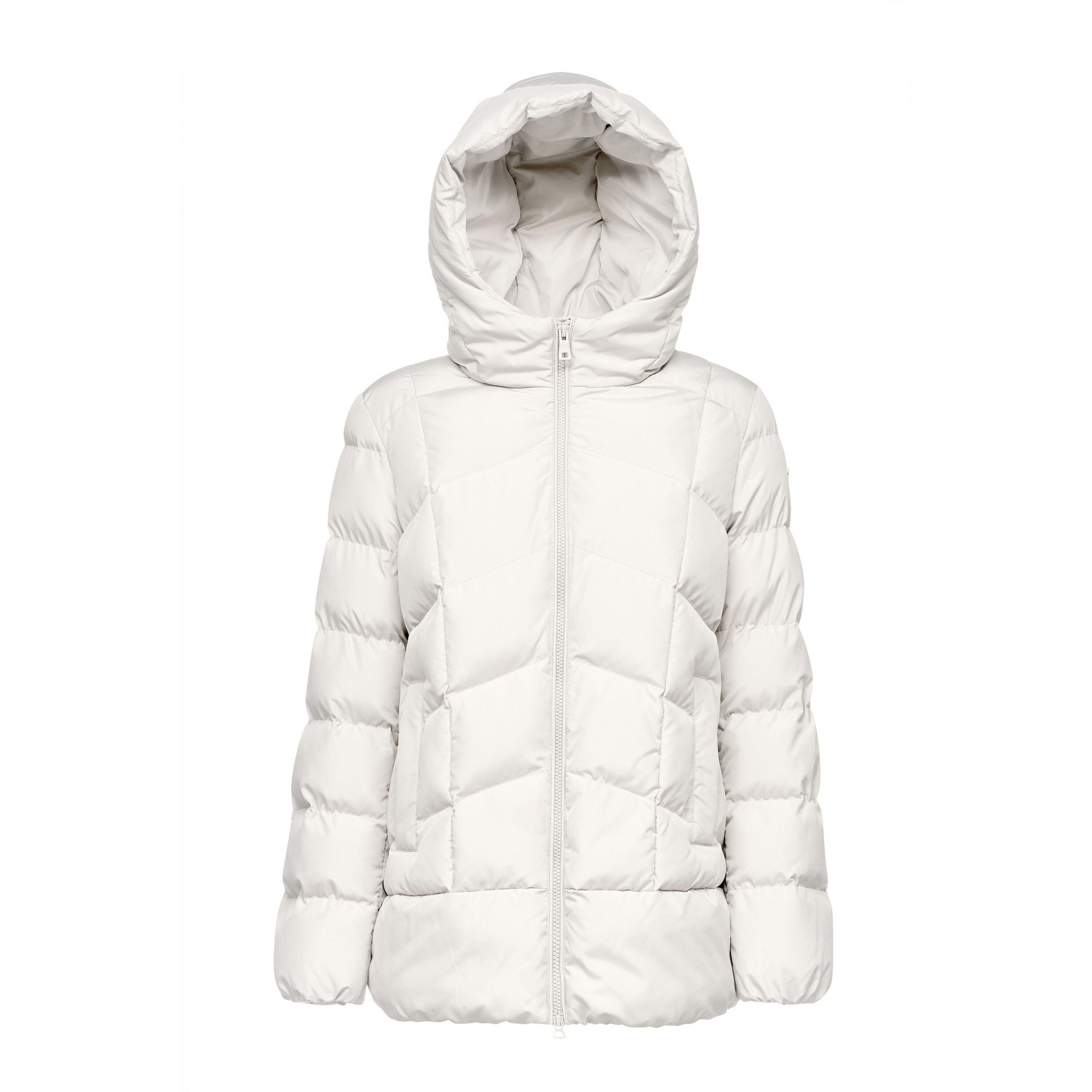 GEOX  lange daunenjacke mit kapuze, damen anylla 