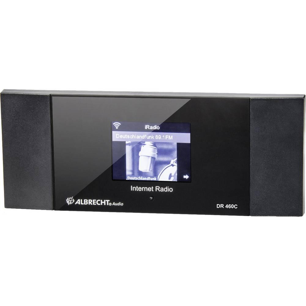 Albrecht  DR 460-C Internet Radio-Adapter Internet Internetradio DLNA-fähig Schwarz 