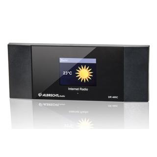 Albrecht  DR 460-C Internet Radio-Adapter Internet Internetradio DLNA-fähig Schwarz 
