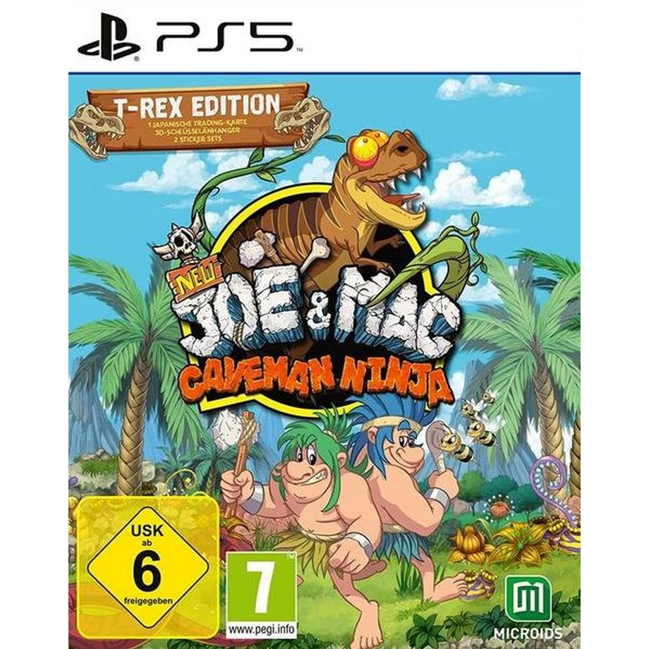New Joe & Mac: Caveman Ninja - T-Rex Edition