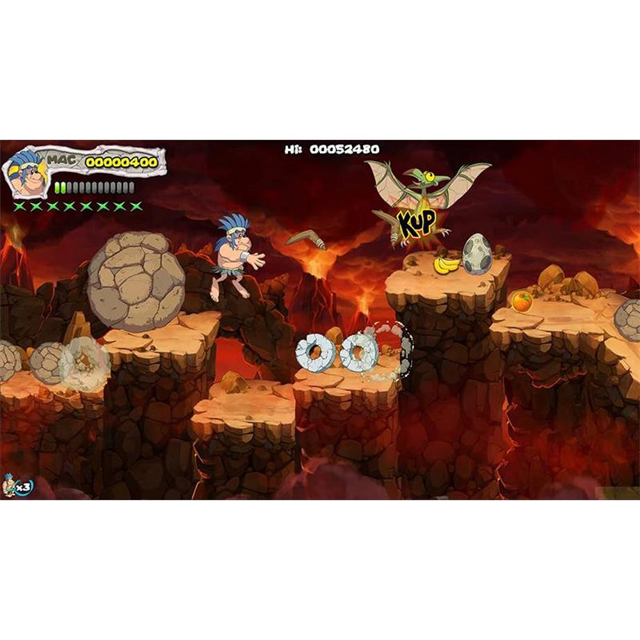MICROIDS  New Joe & Mac: Caveman Ninja - T-Rex Edition 