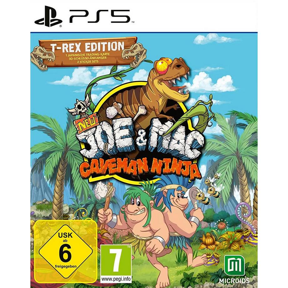 New Joe & Mac: Caveman Ninja - T-Rex Edition
