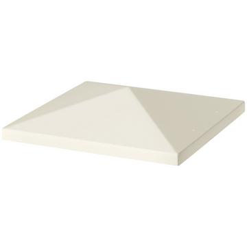 Outsuuny Toit de Remplacement pour Tonnelle 3x3m Couverture de Remplacement de Toit de Tonnelle Étanche pour Tonnelle de Jardin Pièces de Rechange en Tissu Oxford 370gsm Blanc Crème